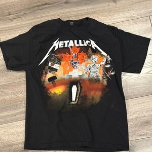 Metallica concert tour full arsenal band shirt